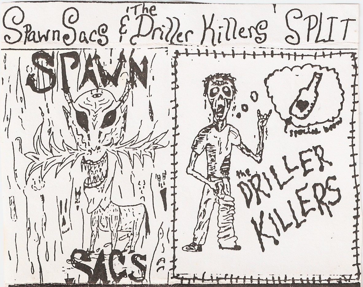Remote Outposts: SPAWN SACS / DRILLER KILLERS - Split Tape - 1996