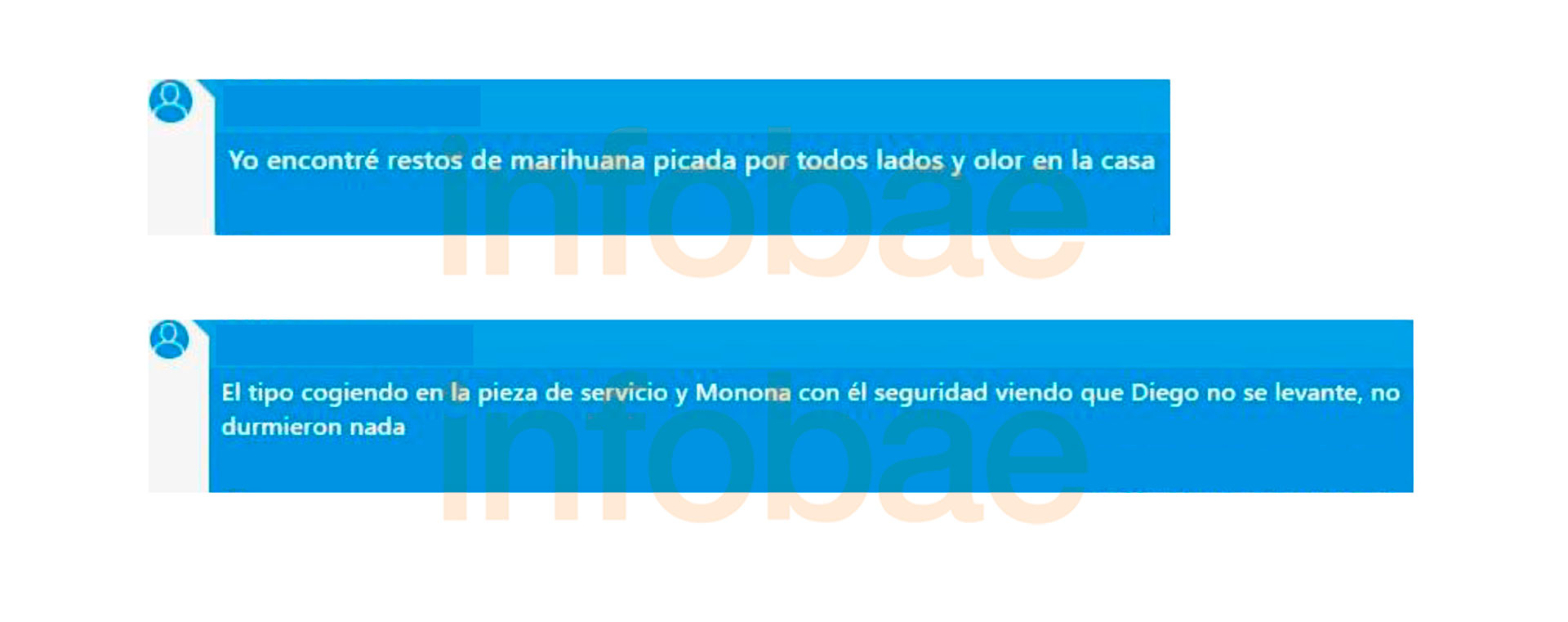 Los nuevos audios que complican al entorno de Maradona: "Le daban cerveza y marihuana para sacárselo de encima"