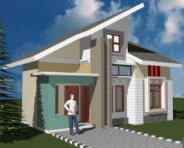 model atap rumah type 36