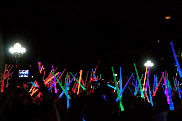 Largest Lightsaber Fight in the New York