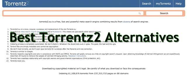 Torrentz2eu  and Alternatives Of Torrentz2eu