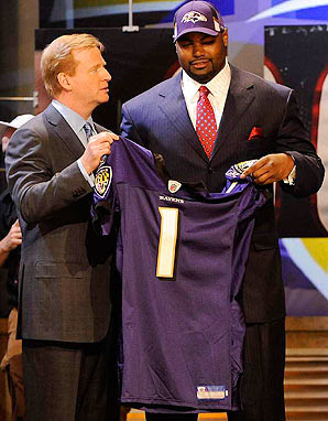 al joven Michael Oher.