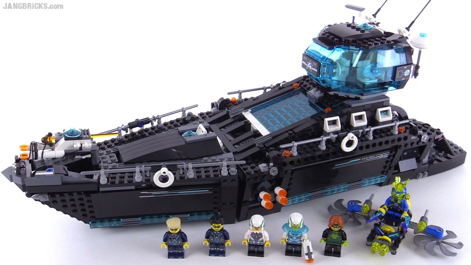 LEGO Ultra Agents Ocean HQ build &amp; review videos! set 70173