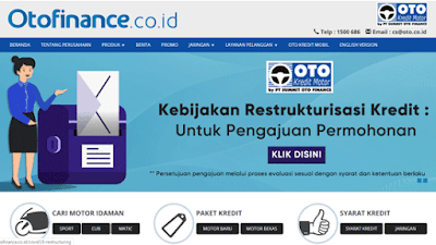 halaman website resmi oto finance