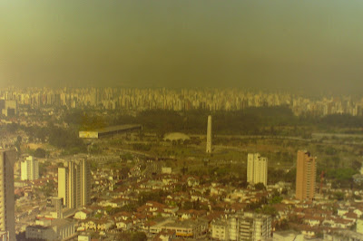 Imagem aérea de São Paulo