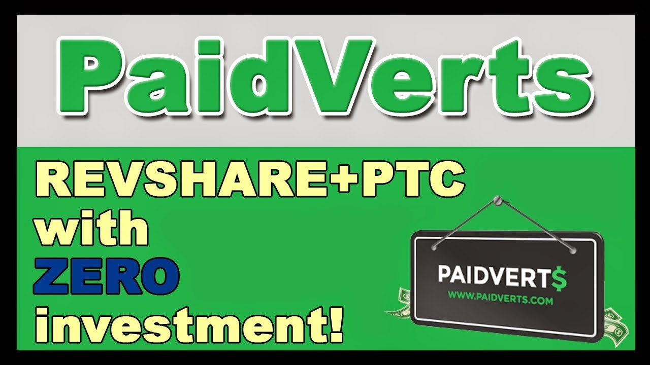 Paidverts.com PTC Terpercaya yang Pasti Membayar