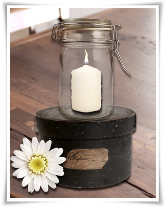 Prim Jar Candle Graphic