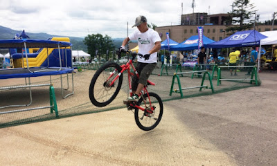 2WD自転車DOUBLEでウイリー！