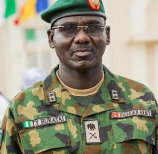 Chief of Army Staff (COAS) Gen. Tukur Yusufu Buratai