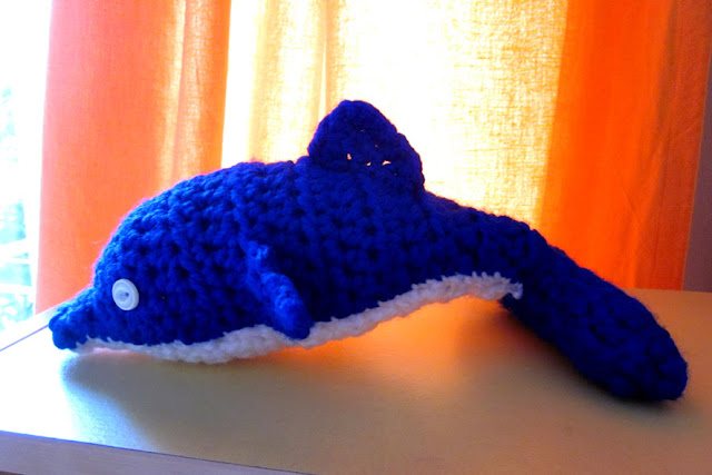 Amigurumi delfin- crochet