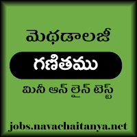 గణిత శాస్త్ర బోధనా పద్ధతులు ప్రాక్టీస్ బిట్స్ - డియస్సీ