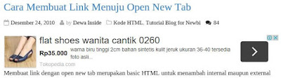 Memasang iklan dibawah judul postingan blog