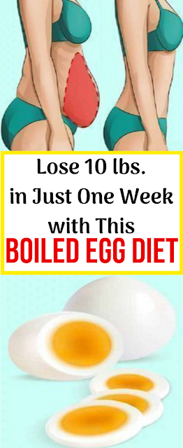 Lose 10 lbs. in Just One Week with This Boiled EGG Diet!