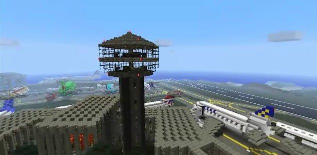 Aéroport Minecraft