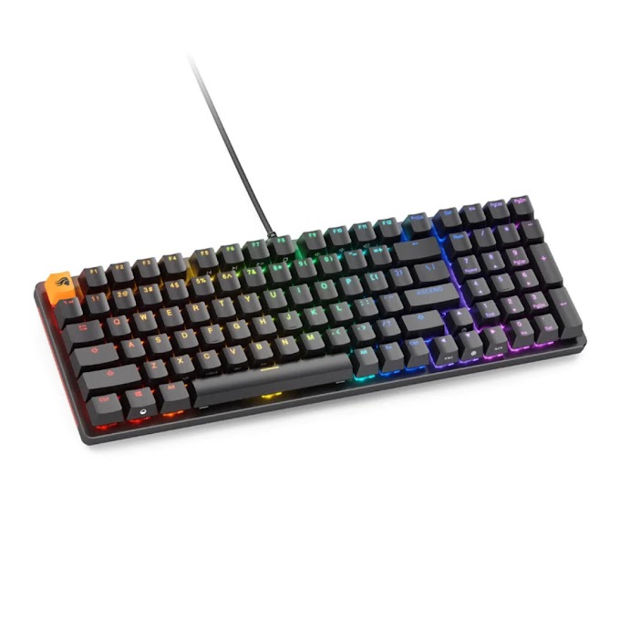 Glorious GMMK2 RGB Mechanical Full Size Pre-built Keyboard - Black - لوحة مفاتيح