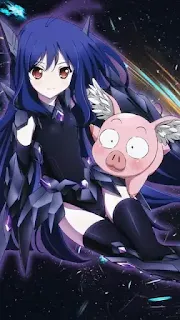 Kuroyukihime phone hd wallpaper