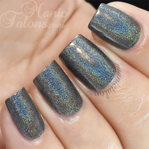 KBShimmer Coal in One Swatch