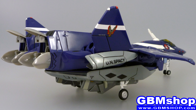 Macross VF-X2 VF-22 VF-X Ravens Sturmvogel II Fighter Mode with Fast Pack