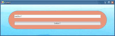 rounded panel Form Controls VB net CSharp