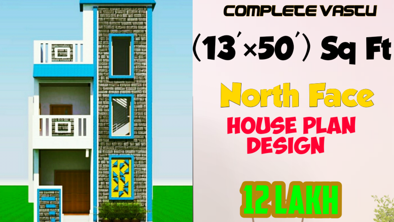 13 50 Sq Ft House Plan North Facing House