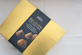 luxury Christmas marks and Spencer chocolate truffles