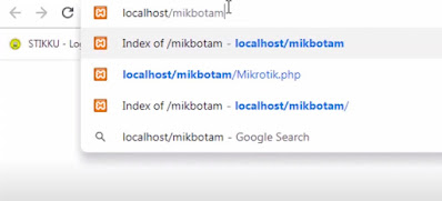 Cara Install dan Konfigurasi Mikbotam di Localhost Xampp