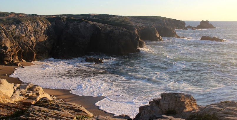 La Côte Sauvage o zachodzie słońca / Le coucher de soleil sur la Côte Sauvage