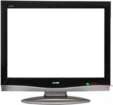 Khi mất điện áp Vcc 5V cấp cho mạch LVDS trên màn hình, màn hình chỉ có màn sáng trắng, không có hình