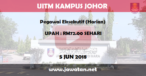 Jawatan Kosong di Universiti Teknologi Mara (UiTM) Johor