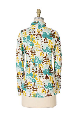 Anthropologie Woodland Scene Turtleneck