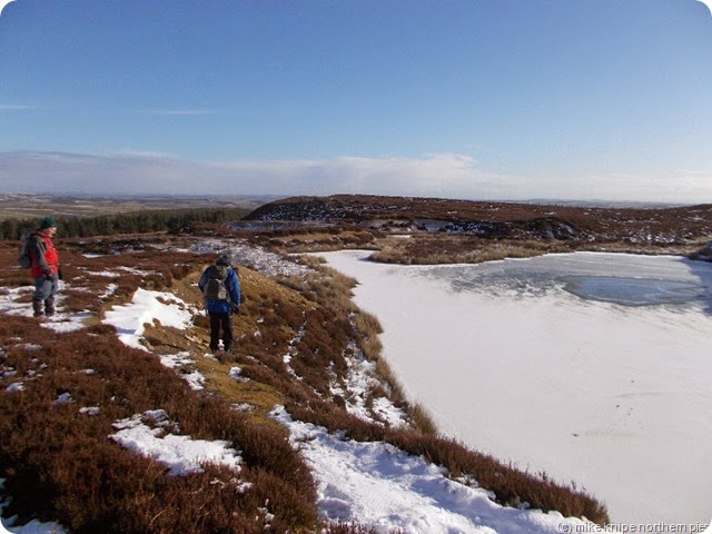 stanhope road quarry frozen pond
