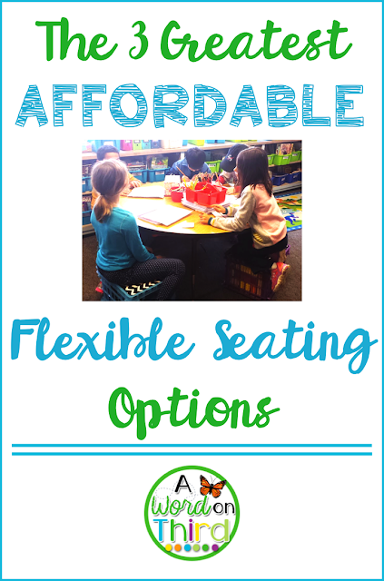 The 3 Greatest, Affordable Flexible Seating Options by A Word On Third