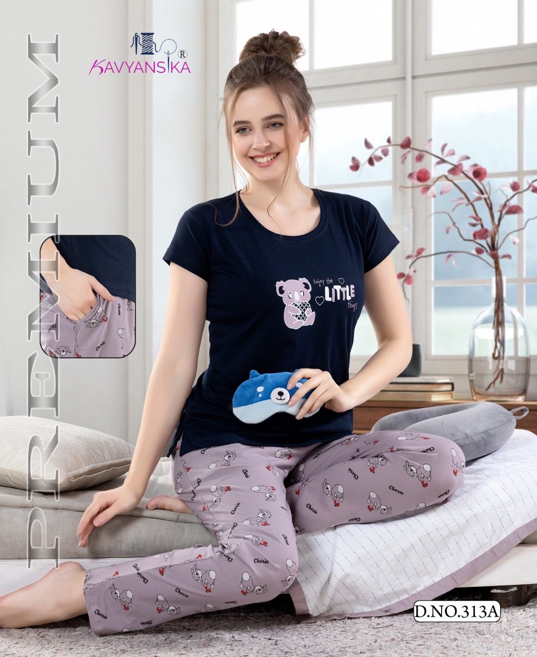 Vol 313 Kavyansika Pyjama Night Suits Manufacturer Wholesaler