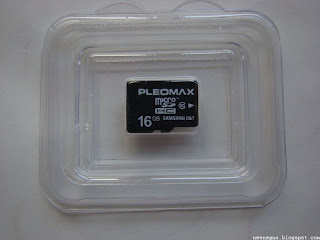 삼성물산 PLEOMAX micro SDHC CLASS10 16GB 개봉기 케이스