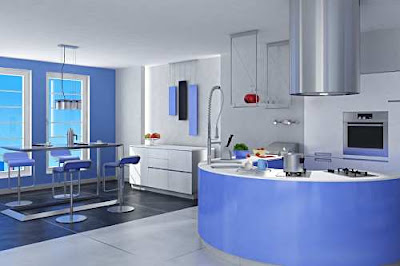 Concept of modern kitchen design arrangement 4
