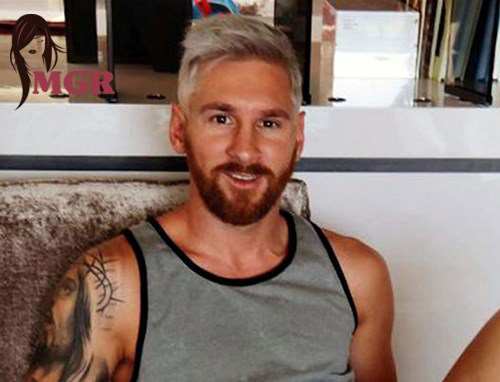 Model Potongan Gaya Rambut Pria Lionel Messi Terbaru 2017