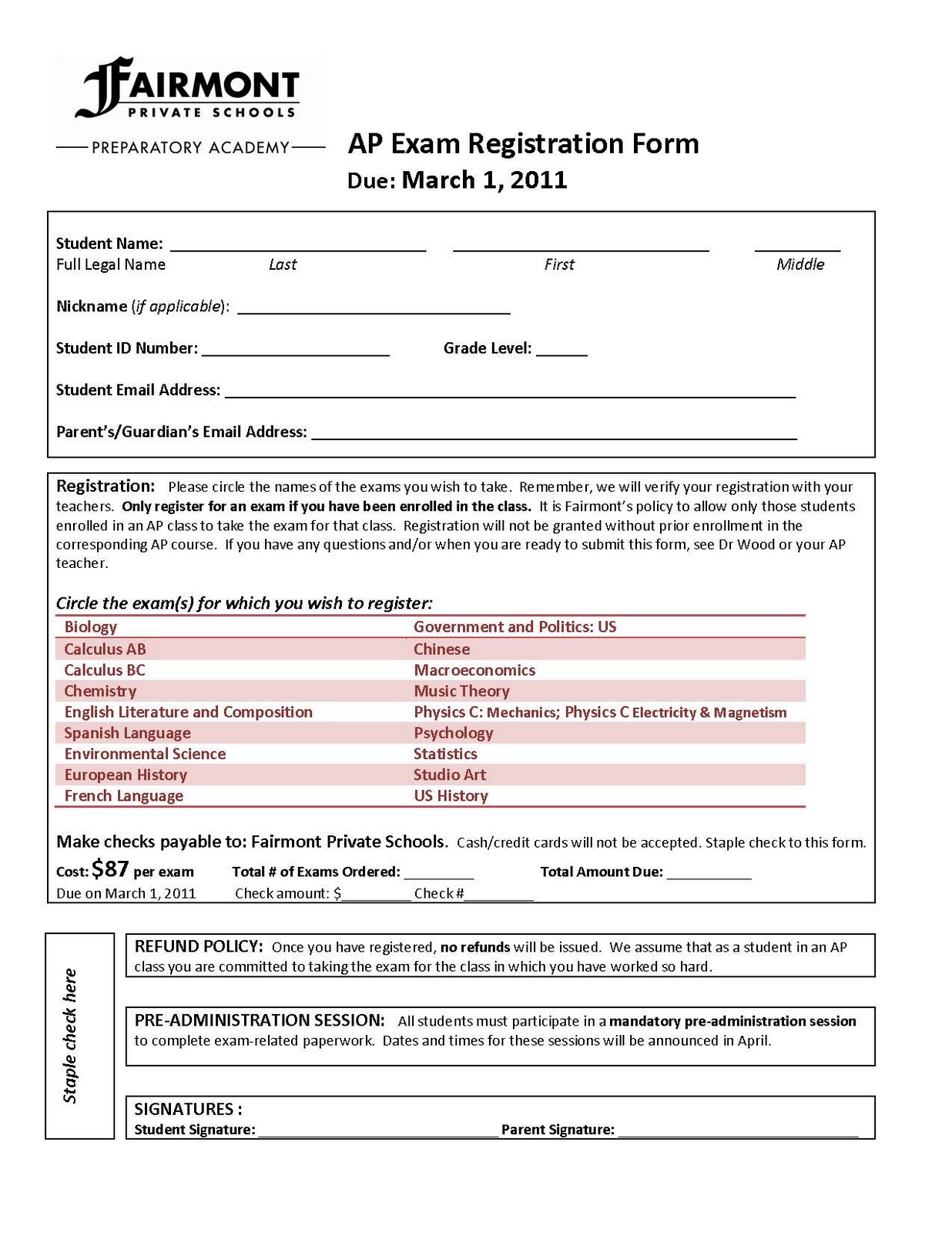 Gym Registration Frompo 1