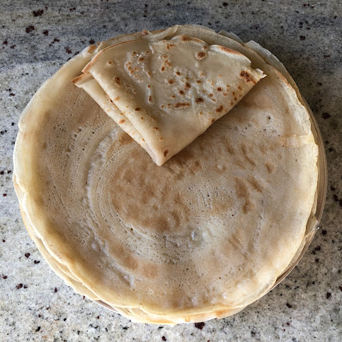 Crêpes vegan à la boisson végétale à l'avoine