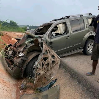 Yul Edochie involved in accident