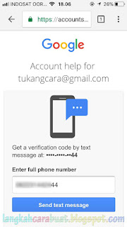 cara mengganti password gmail yang lupa 