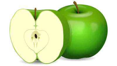 green apple fruits clipart