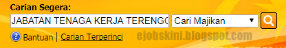 Jawatan Kosong Jabatan Tenaga Kerja Negeri Terengganu Oktober 2017