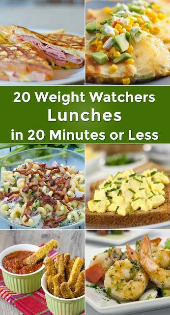 20 Weight Watchers Lunches in 20 Minutes or Less