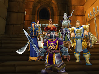 screenshot uit World of Warcraft, een van de meest succesvolle online games.