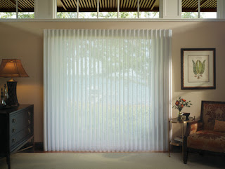 Luminette Sheers are a great choice for sliding glass doors or large windows.