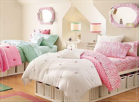 Pink Bedrooms For Teenagers