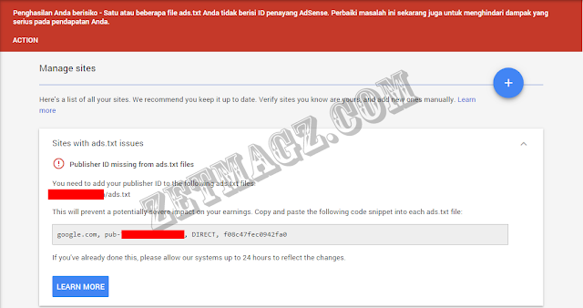 Cara Membuat dan Mengaktifkan Ads.txt di Blogger