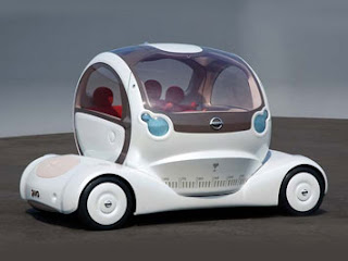 Nissan Pivo 2 electric concept car picture gallery