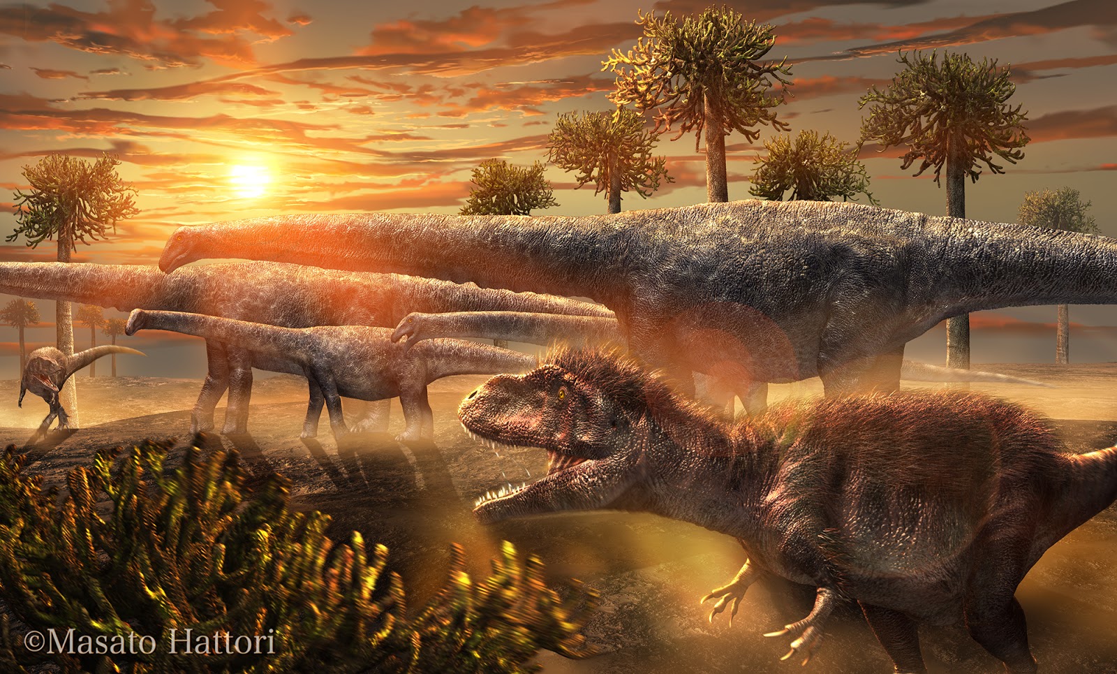 Marchan Blog ギガノトサウルスvsアルゼンチノサウルス Giganotosaurus Vs Argentinosaurus