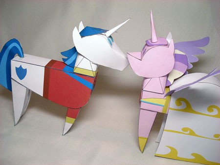 shining  papercrafts Shining Cadance papercraft  the from armor pony Armor & Little  My Princess